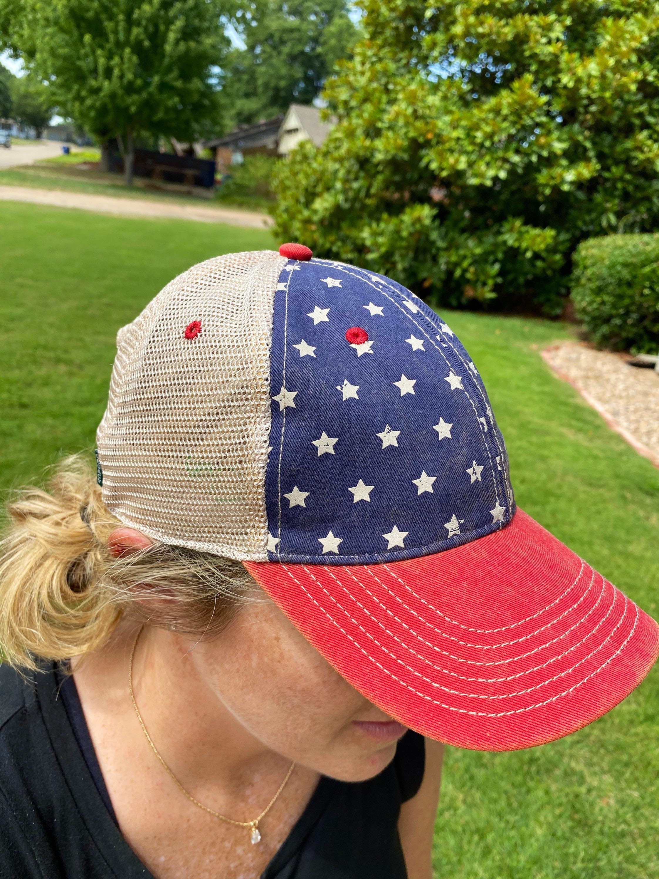 USA stars baseball hat America Independence Day pride Etsy