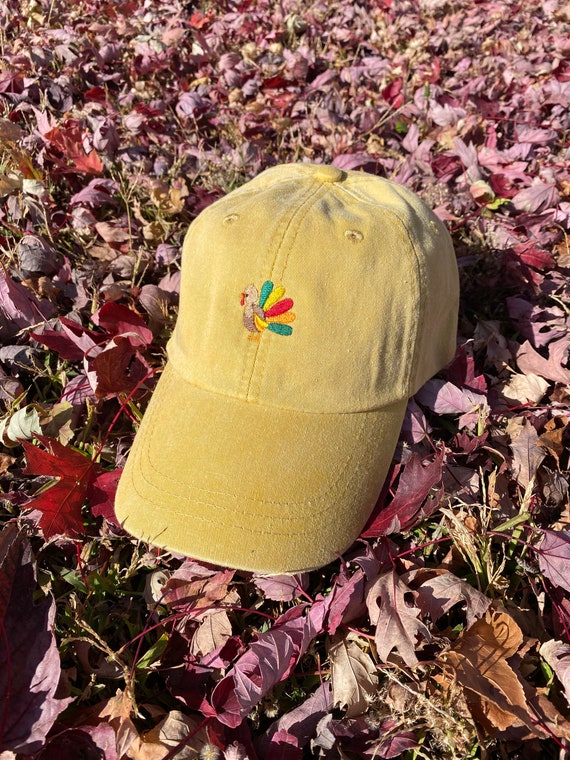 Turkey Mustard Hat Thanksgiving Fall 