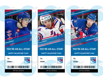 Rangers Ticket - Etsy