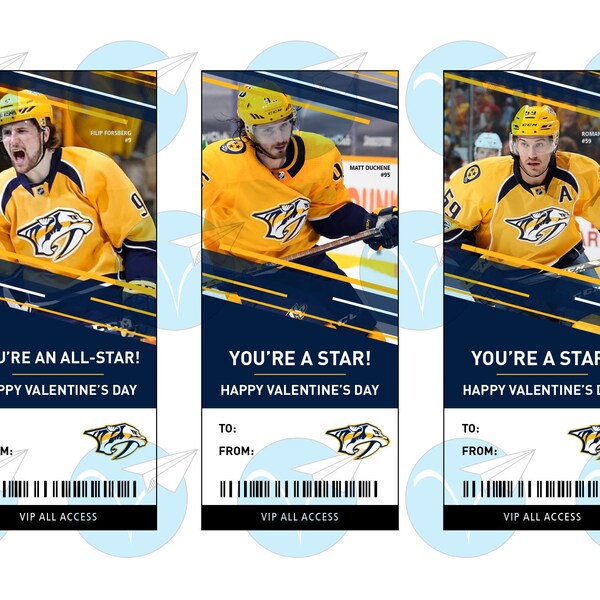 Printable Nashville Ticket Etsy