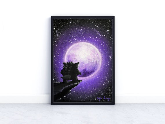 Gengar Shiny Mega Gengar Poster