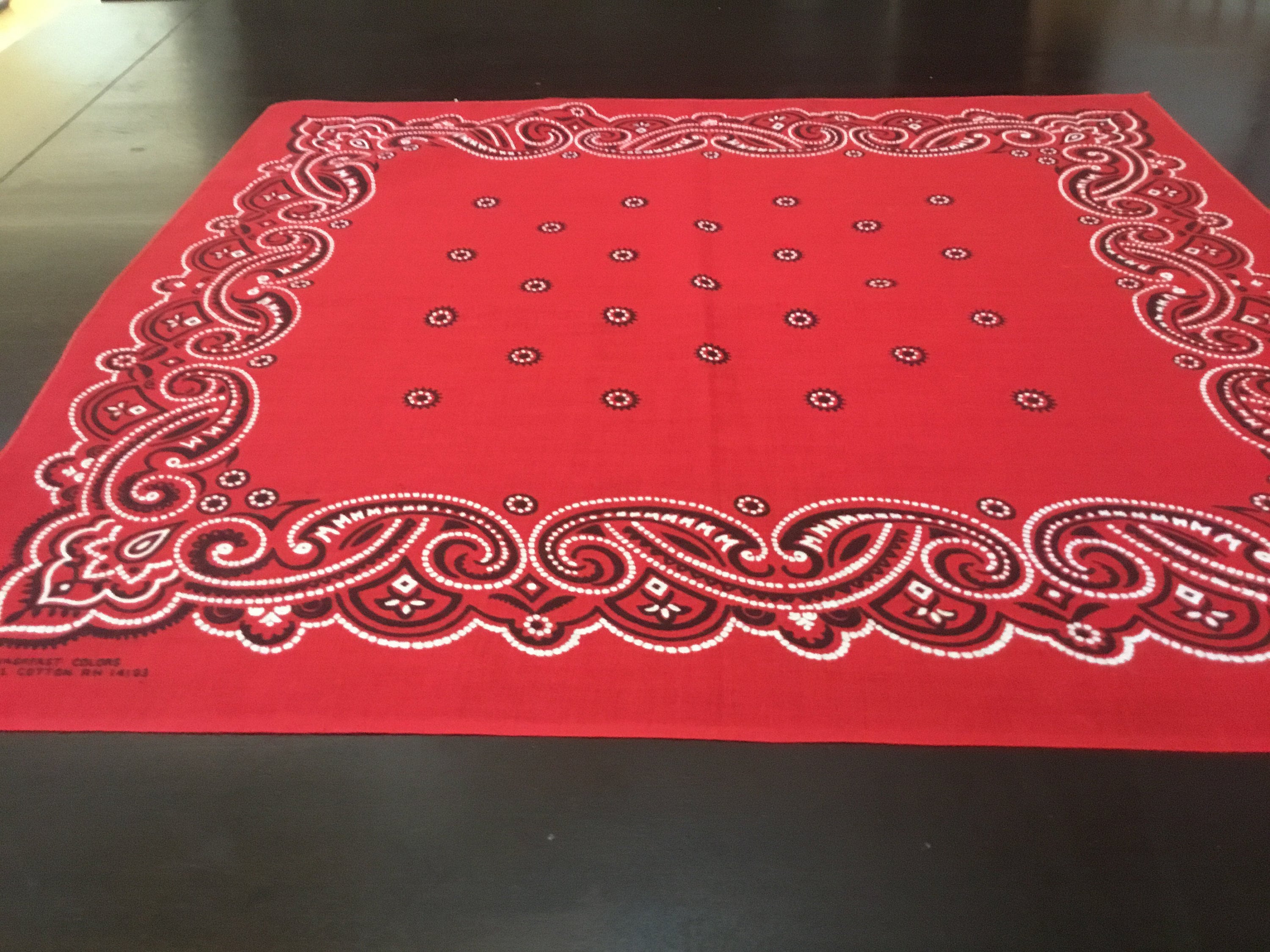 ヴィンテージバンダナ / ターキーレッド ワムクラフト - Etsy 日本