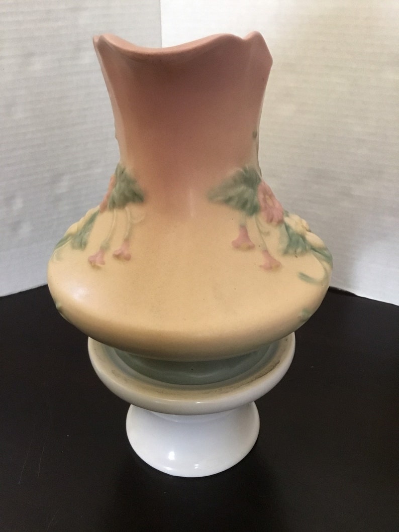 Vintage Pitcher Hull Potteries Wildflowers