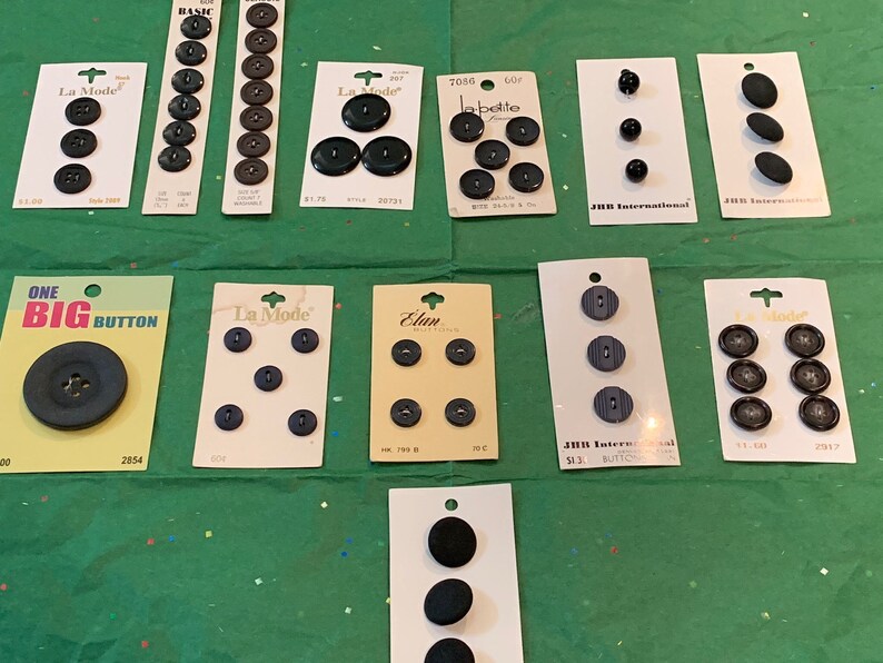 Vintage Button Box / Vintage Buttons Etsy