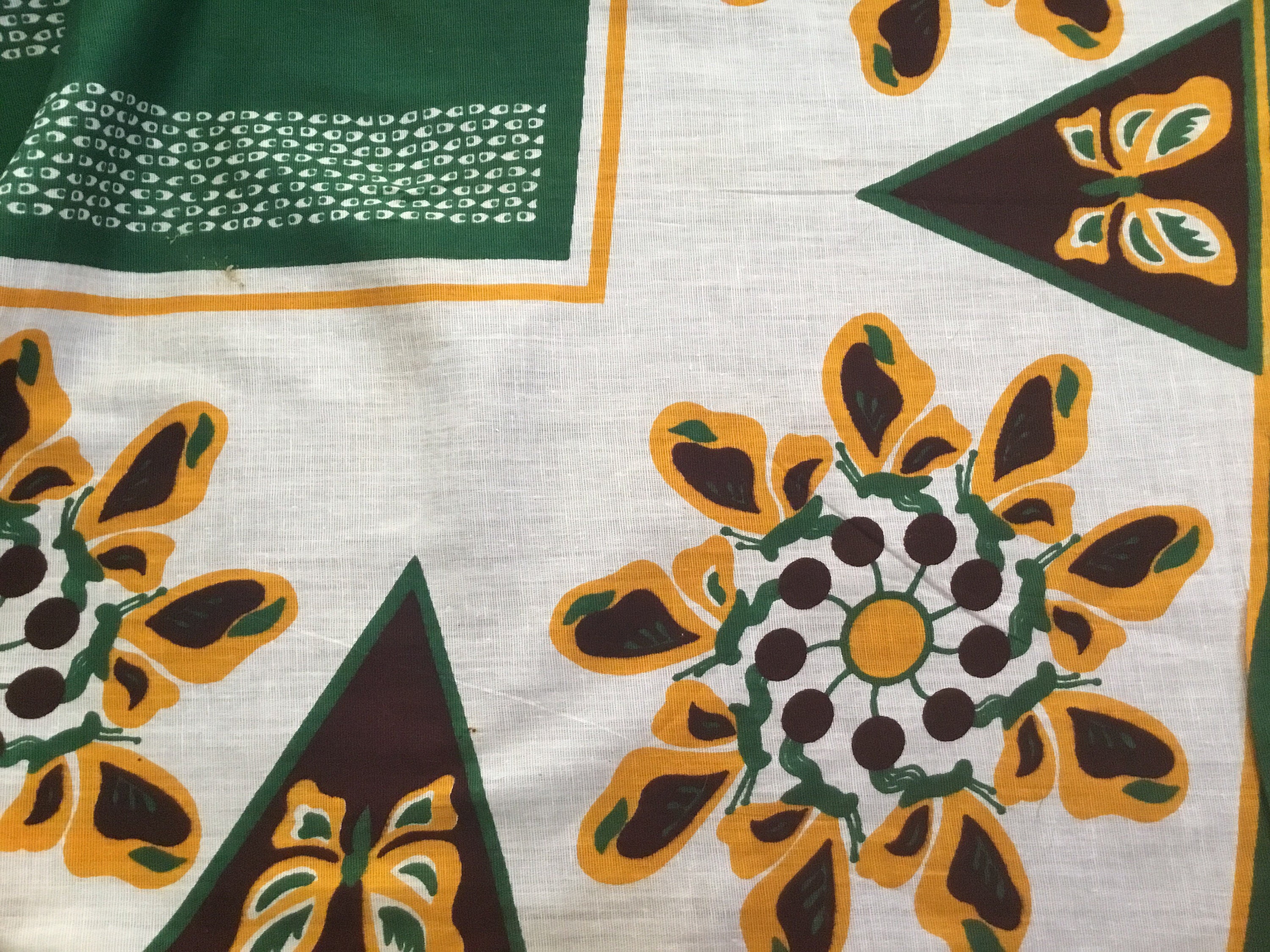 Fabric / Kenyan Khanga / Cotton Etsy