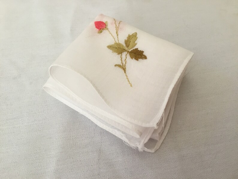 Vintage Handkerchief Happy Anniversary