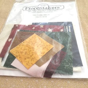 Piecemakers Quilt Square Kit / “A Beloved Nation” / Pattern of the Month July 1999