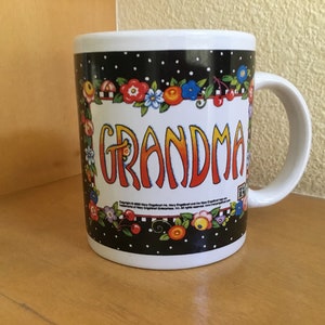 Vintage Mug  / "Grandma”