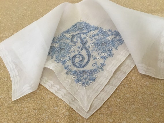 Vintage Handkerchief / Very Fancy Madeira Embroid… - image 6