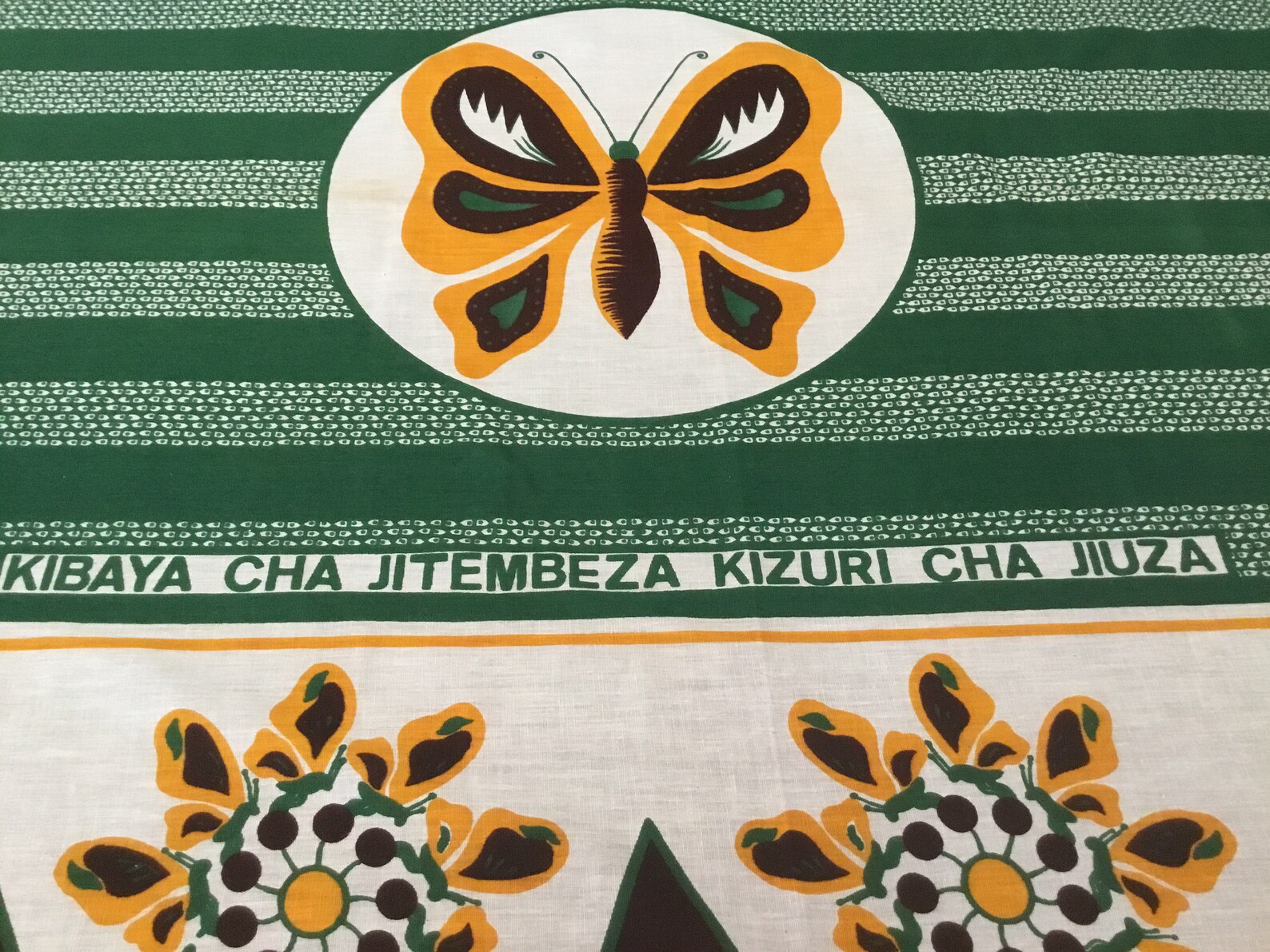 Fabric / Kenyan Khanga / Cotton Etsy