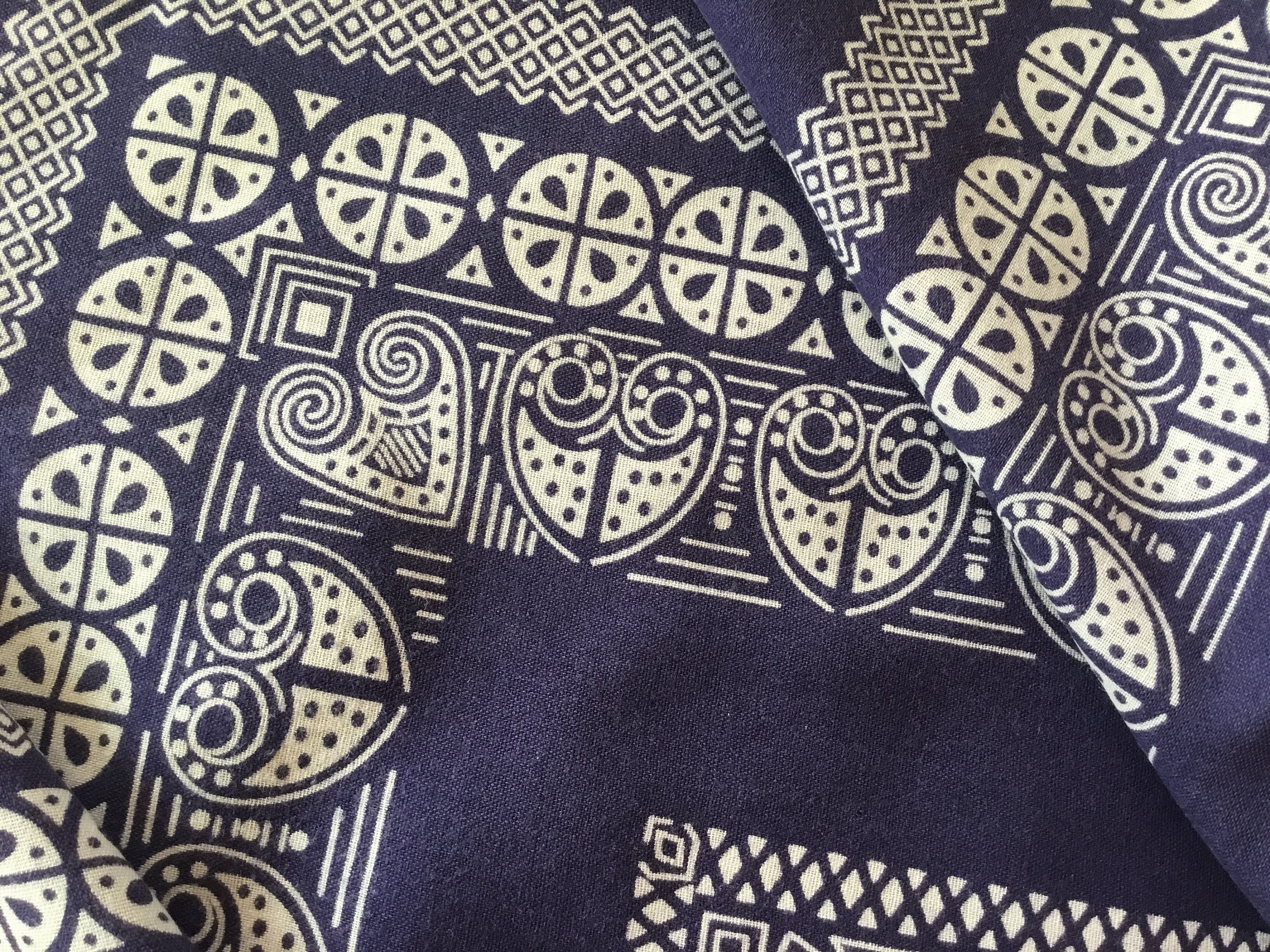 ヴィンテージバンダナ / パリブルー / RN 13960 - Etsy 日本