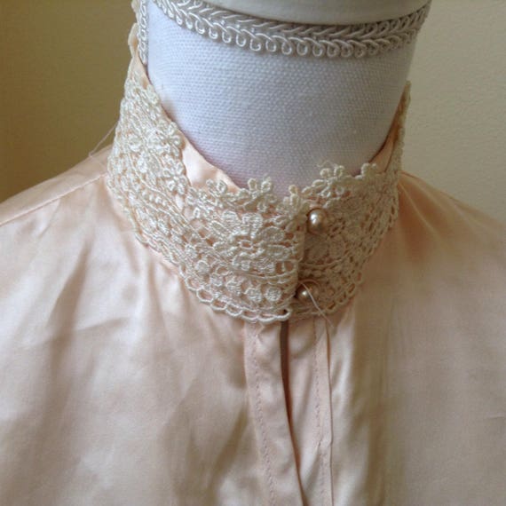 Vintage Silk Robe / Jessica McClintock