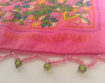 Bright Pink Scarf