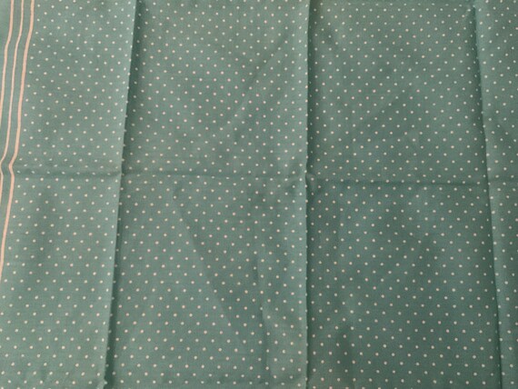 Vintage Scarf/ Bandana /Bright Polka Dot Cotton a… - image 5
