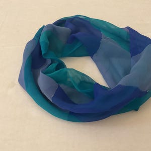 Vintage Scarf by Vera / Silk Tube Scarf