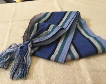 Vintage Scarf / Extra Long Scarf, Belt or Sash
