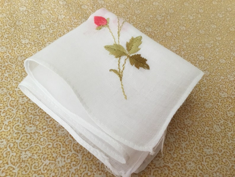 Vintage Handkerchief Happy Anniversary
