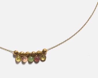 SYRACUSE multi-stone necklace