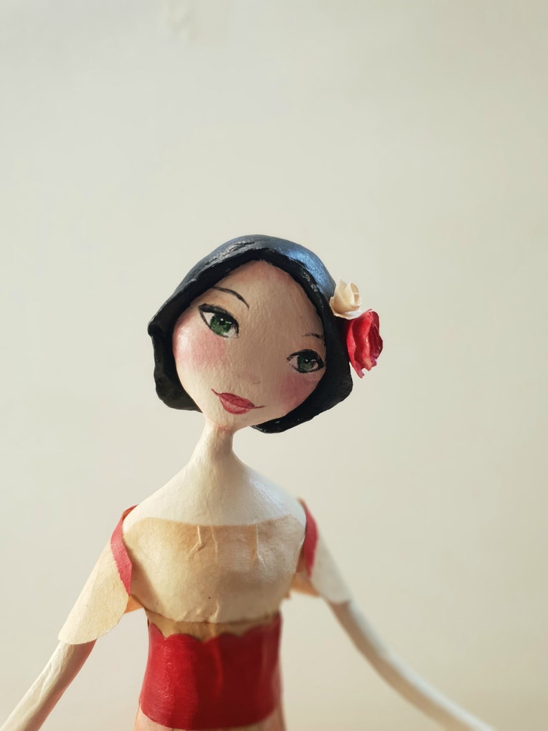 Grosse tête en papier mâché pour carnaval - Tête à modeler