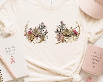 Mastectomy Shirt | Custom Mastectomy Gifts | Breast Cancer Gift | Double Mastectomy Care Package for Her | Mastectomy Clothing Tshirt