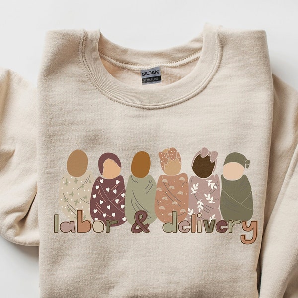 Nurse Swaddle Sweatshirt Etsy