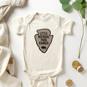 National Park Baby | Little National Park Ranger Bodysuit | National Parks Baby Junior Park Shirt | Nursery Shower Gift | Camp Outdoors