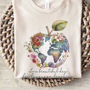 pour professeur d&#39;anglais langue seconde | T-shirt d&#39;enseignement de l&#39;anglais langue seconde | Belle journée d&#39;apprentissage Enl | T-shirt de l&#39;équipe de linguistes apprenants multilingues