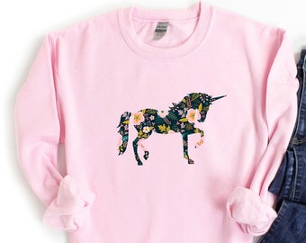 little girl unicorn sweater