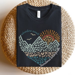 Transitional Kindergarten Teacher Shirt | Adventure Awaits UPK Team Teachers Tshirt | Back to School Mountains | Universal PreKindergarten