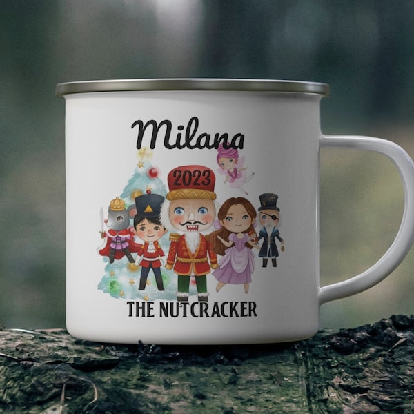 Nutcracker Enamel Mug Etsy