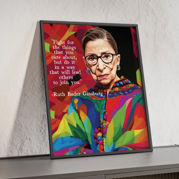 Ruth Ginsburg Poster - Etsy