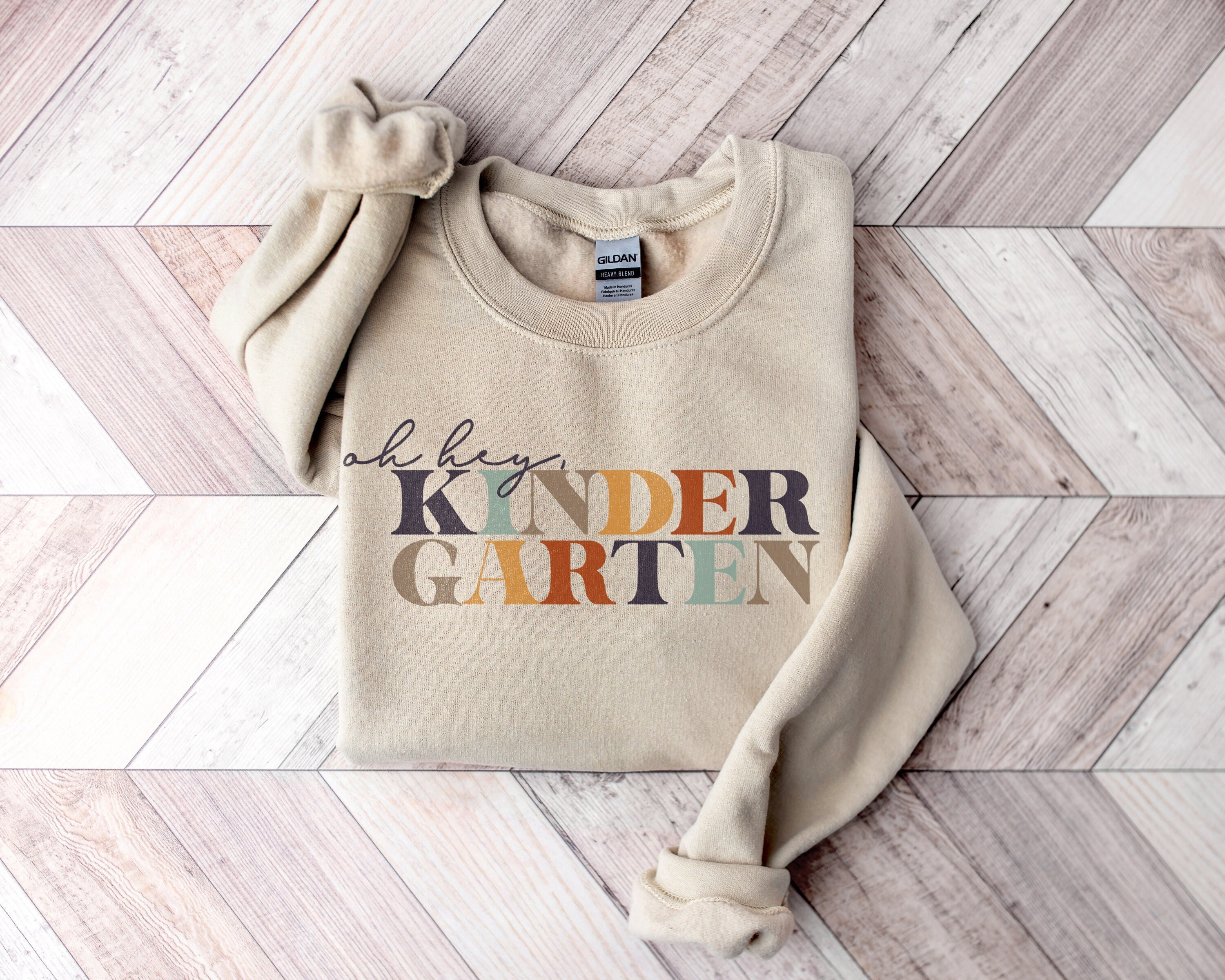 Team Teachers Gift Crewneck Kinder Trendy Sweatshirt School Hey Etsy clothing Österreich 2024 Back Oh to Graphic Shirt - Teacher Kindergarten