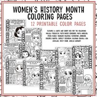 Printable Rosa Parks Collaboration Coloring Poster | A Unique and ...