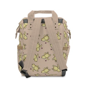 Winnie the Pooh Diaper Bag | Personalized Classic Pooh Multifunctional | Baby Shower Gift | Baby Backpack Diaper Bag | Baby Bags for Girls image 6