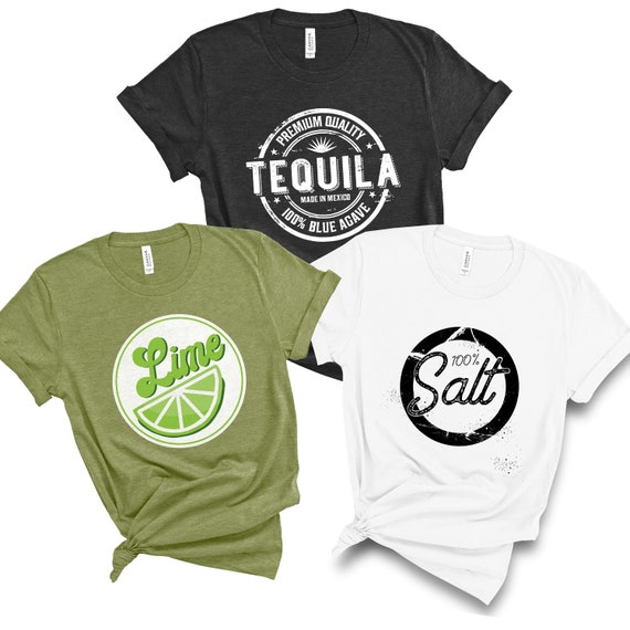 Tequila Lime Salt Halloween Costume Group Matching T-Shirt Tequila Lime Salt Halloween Costume Group Matching T-Shirt