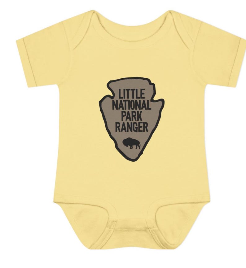 National Park Baby | Little National Park Ranger Bodysuit | National Parks Baby Junior Park Shirt | Nursery Shower Gift | Camp Outdoors Banana