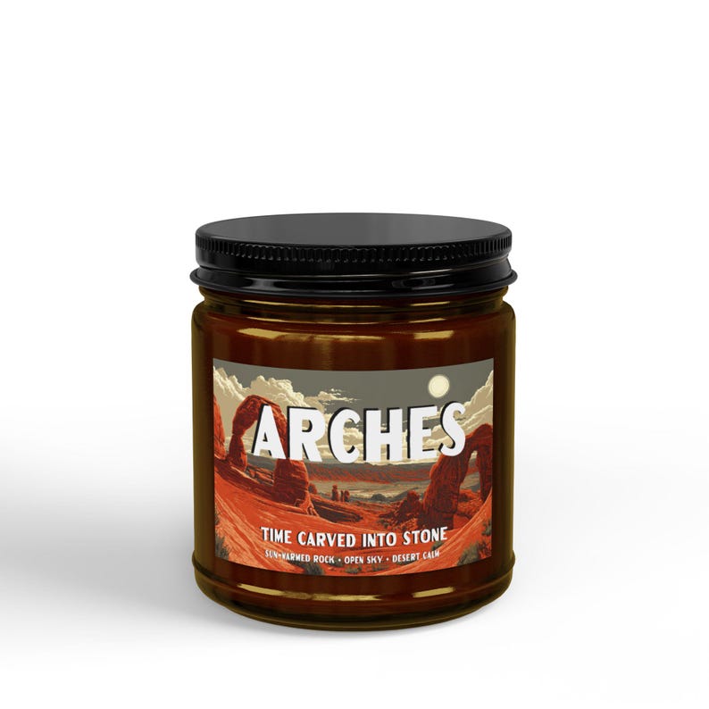 MapleAndHen Arches National Park Candle