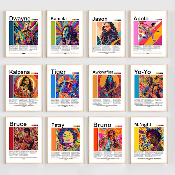 Asian American and Pacific Islander Heritage Month Bulletin Board Set | AAPI Posters | AAPI History Month | History Teacher Classroom Decor