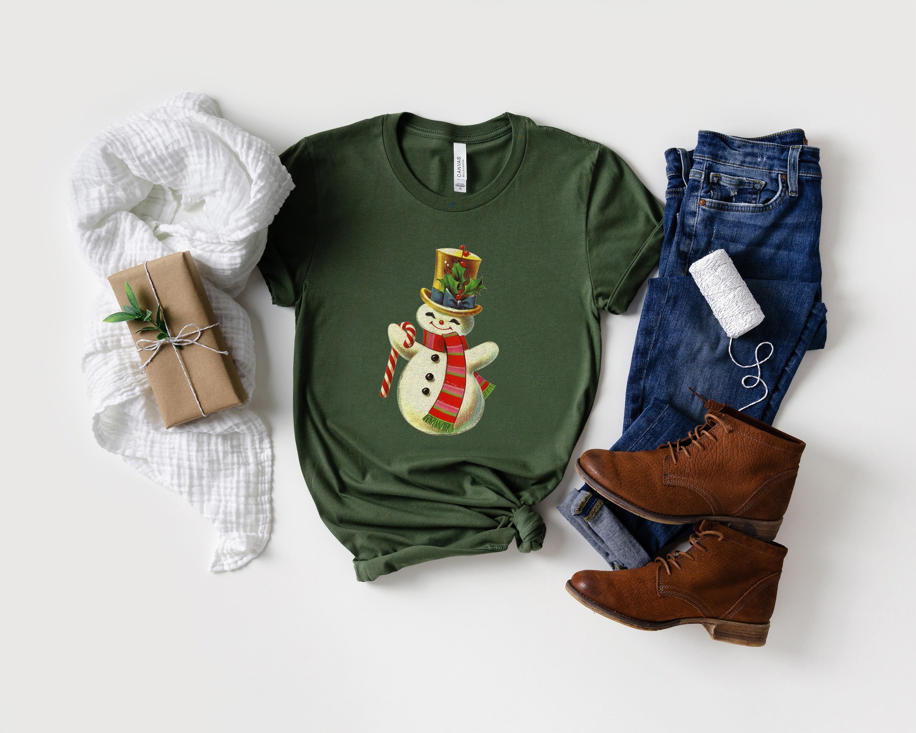 Retro Christmas Shirt Vintage Holiday 