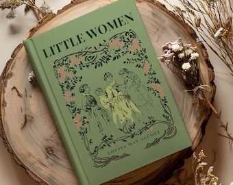 Little Women Journal | Louisa May Alcott Hardcover Notebook | Literary Gift for Book Lovers | Jo March Writing Gift | Classic Reader Gifts