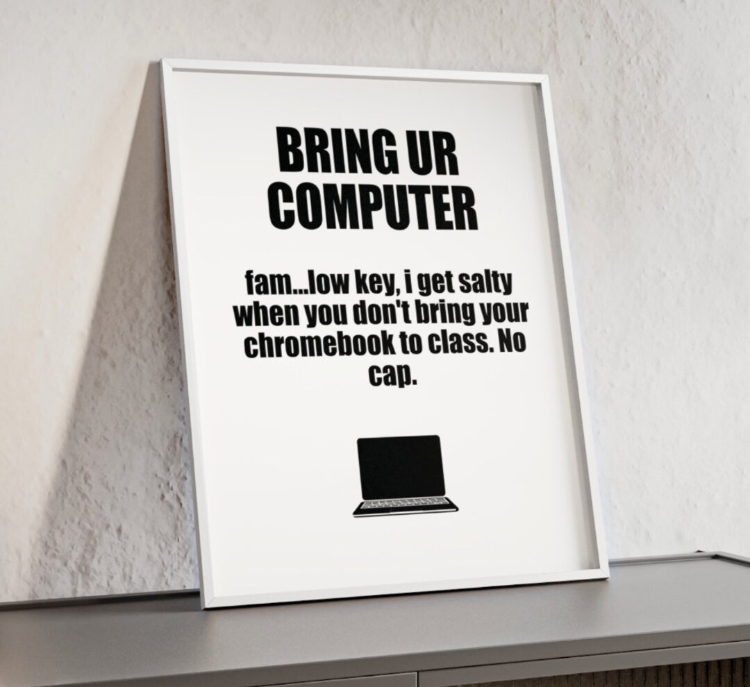 Funny Classroom Poster High School Middle School Teacher Remember ...