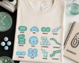 Microbiology Tshirt | Bacteria Shirt | Infection Control Nurse | Microbiology Gift | Infectious Disease Shirt | Science Teacher Gifts