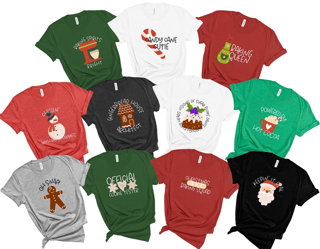 Funny Group Christmas Shirts Fun Friends & Family Shirt for Holidays