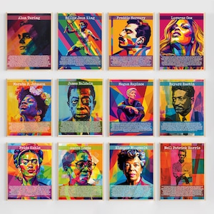 Bacheca del mese dell'orgoglio / Materiale stampabile per leader LGBTQIA+ / Poster del mese della storia LGBT / Decorazioni per aule stampabili inclusive