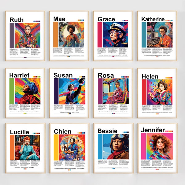 Women's History Month Bulletin Board | Women in History Posters | Womens Suffrage Movement Poster | March Teacher Bulletin Board Kit