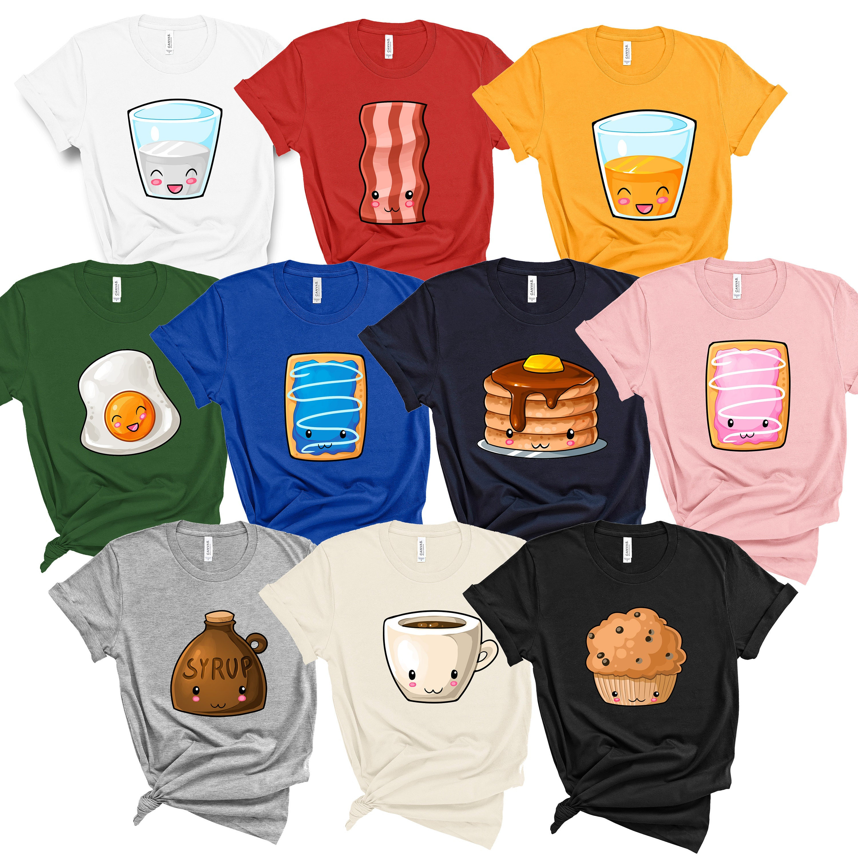 Food shirts top