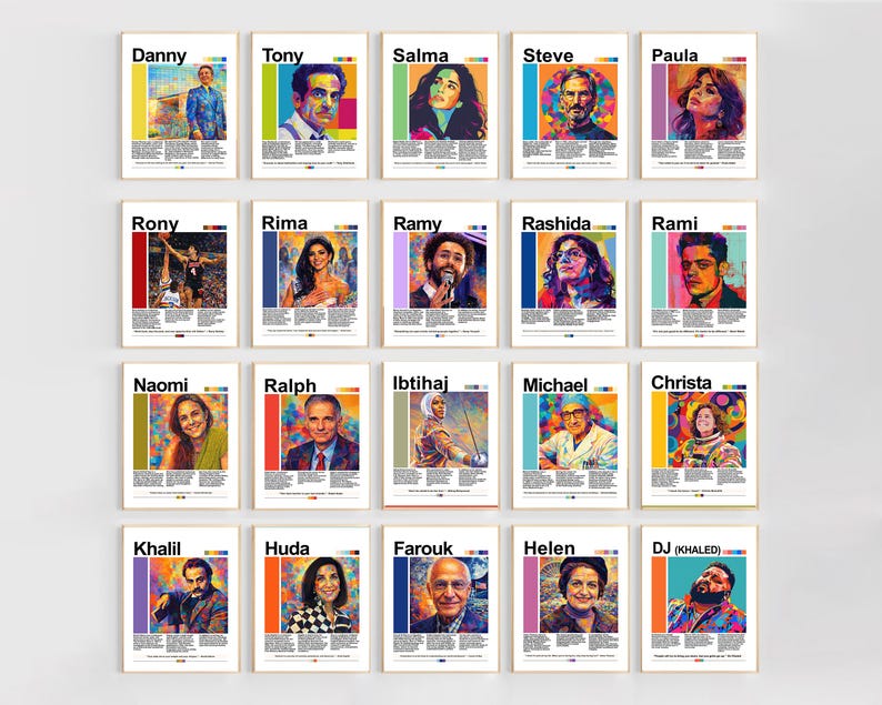 Arab American History Month Posters | Arab Americans Poster Set | Arab ...