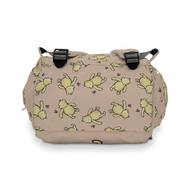 Winnie the Pooh Diaper Bag | Personalized Classic Pooh Multifunctional | Baby Shower Gift | Baby Backpack Diaper Bag | Baby Bags for Girls image 8