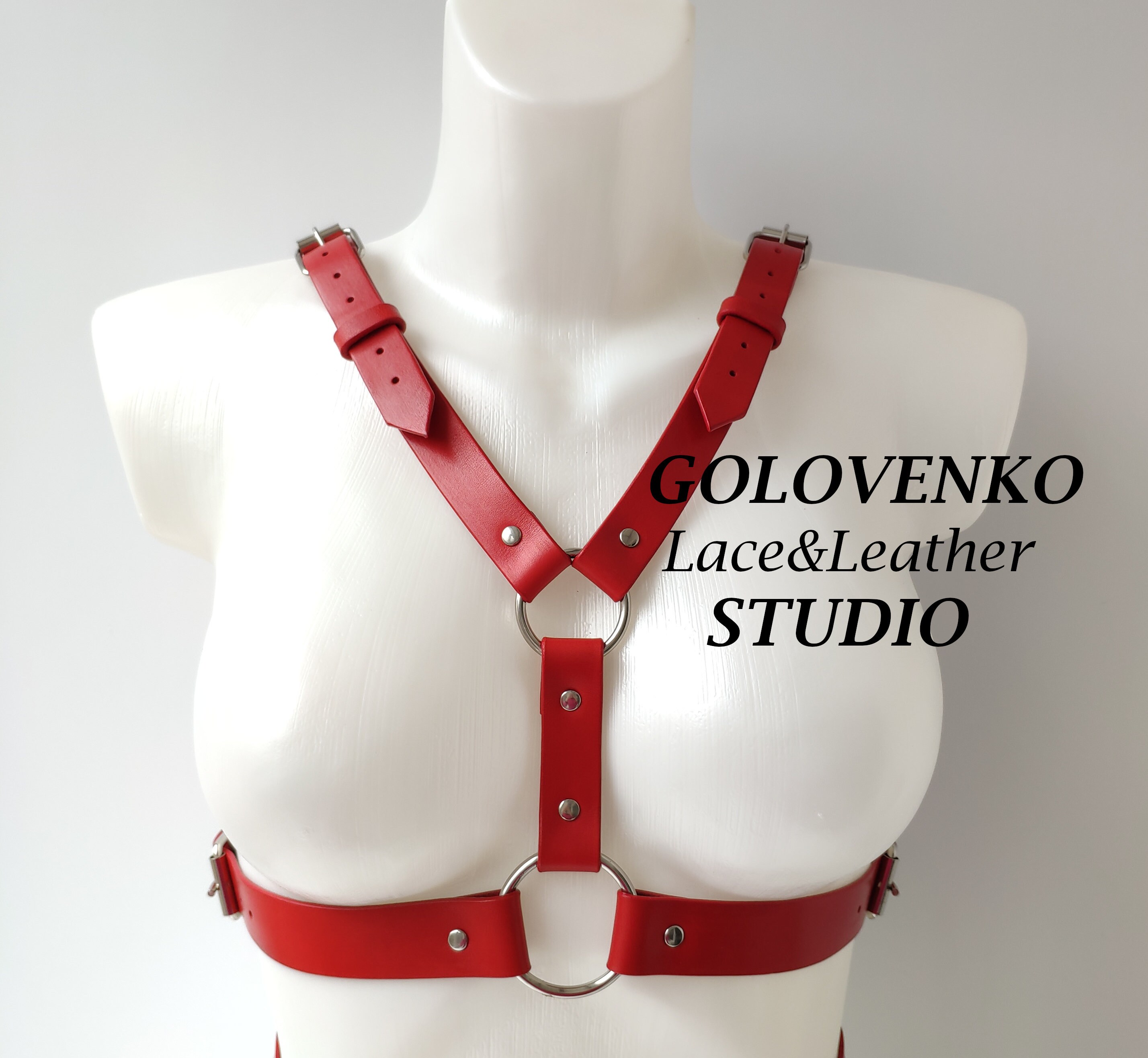 Unisex Leather Body Harness Plus Size Harness Belt Genuine Etsy UK