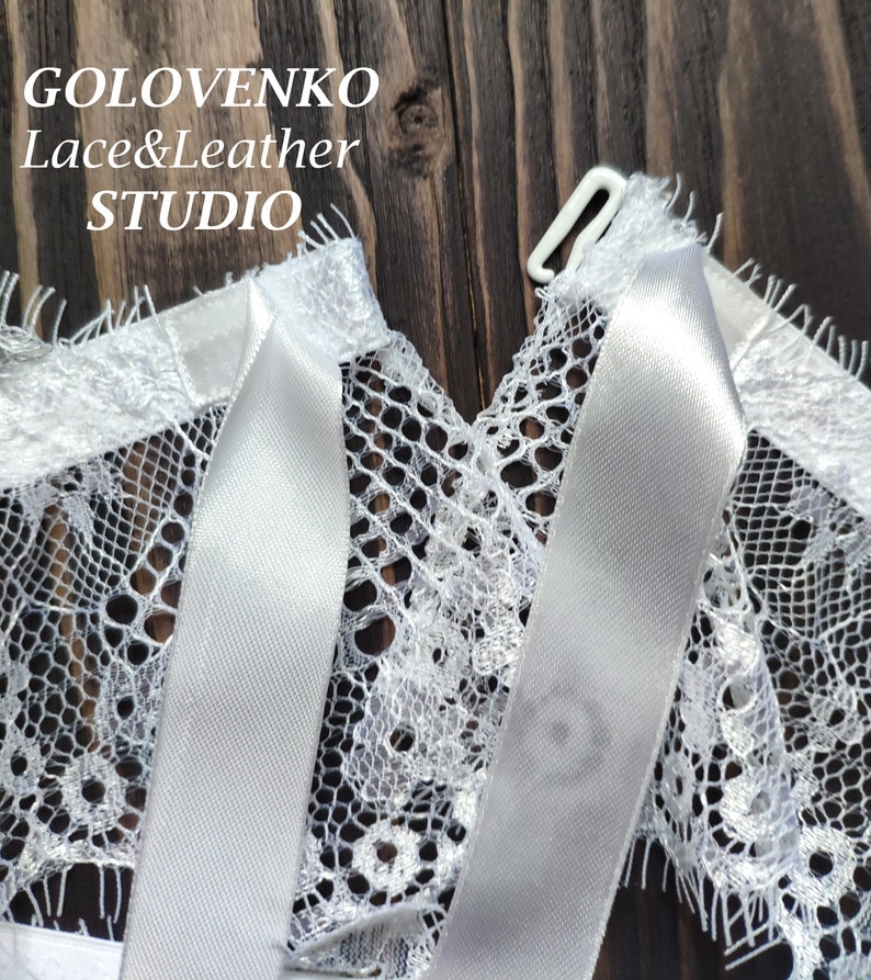 White lace bridal garter belt honeymoon garter belt sexy Etsy